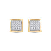 1/6CT-DIA MICRO-PAVE EARRING